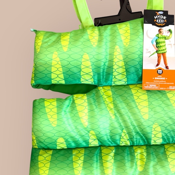 NWT- HYDE AND EEK- kids snake costume- Ages 3+/one size fits most - Picture 5 of 9